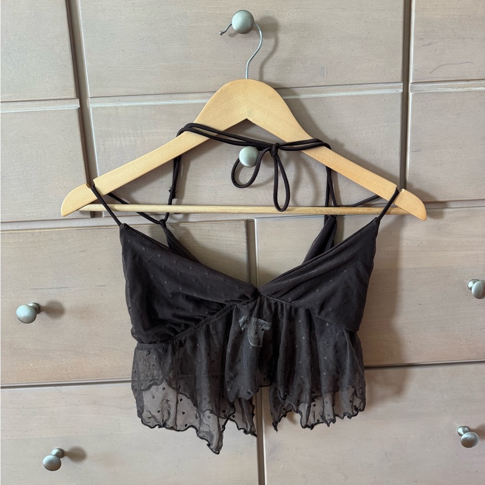 Urban Outfitters Tabitha Allover Lace Babydoll Cami